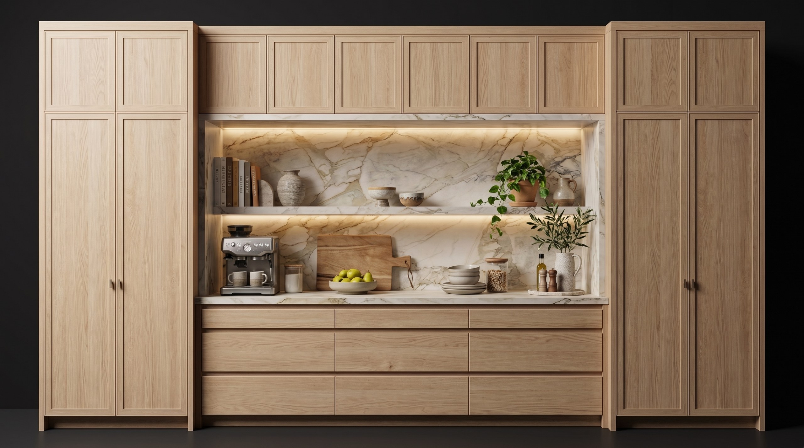 4K Photorealistic Millwork 3D Render